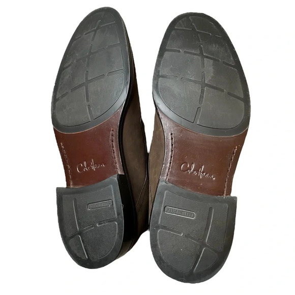 Cole Haan Men’s Brown Suede Lace Up Chukka Ankle Boot Shoe Size 12 - Picture 6 of 10